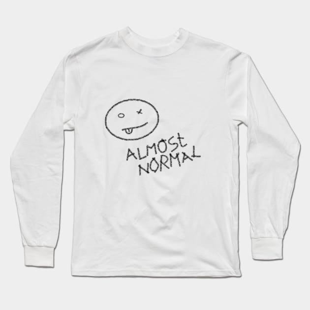 Almost Normal 1 Long Sleeve T-Shirt by smilemore